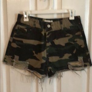 Camo shorts
